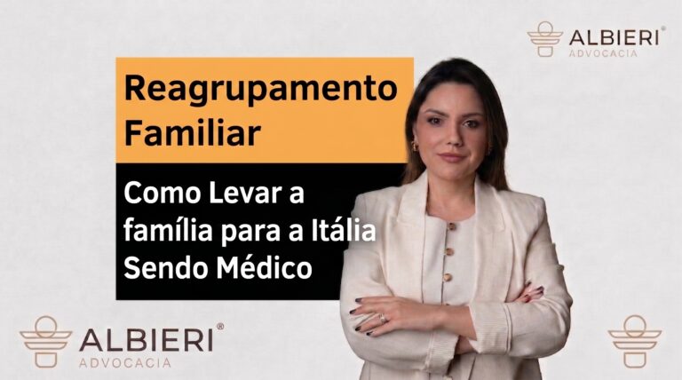 Reagrupamento Familiar na italia